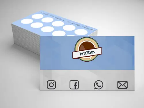 Cartão de Visita - arte digital - modelo 14