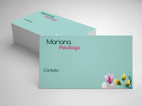 Cartão de Visita - arte digital - modelo 15