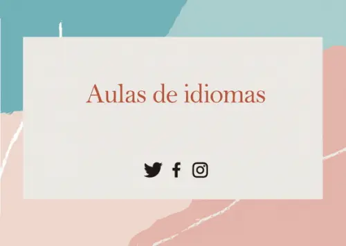 Cartão de Visita - arte digital - modelo 17
