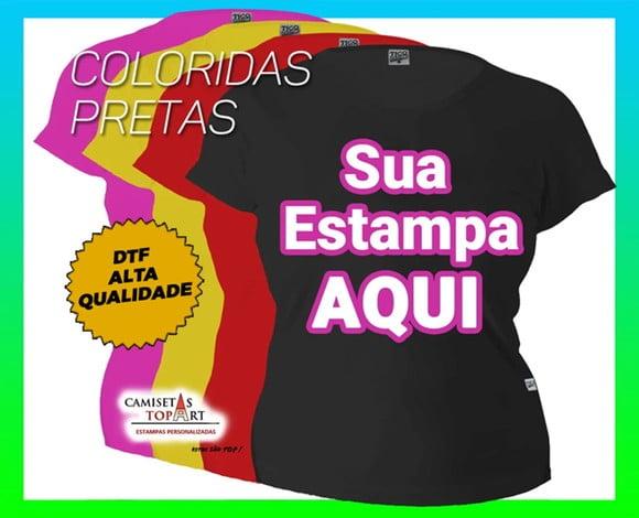 Camisetas Personalizadas Femininas Algodão Aniversário Igrejas