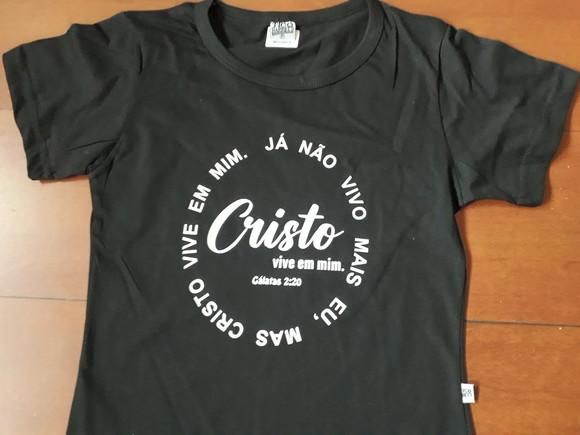 Camisetas Personalizadas Femininas Algodão Aniversário Igrejas