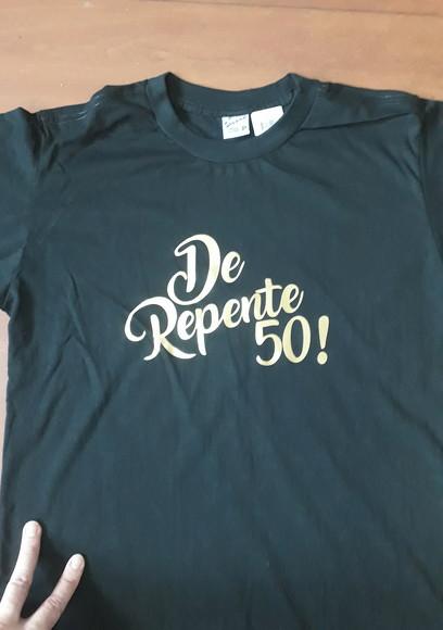 Camisetas Personalizadas Camisas - Estampa Dourada-prateada