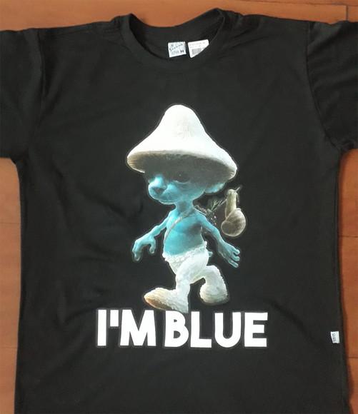 Camiseta Personalizada Com Sua Estampa A3 Algodão Aniversário E
