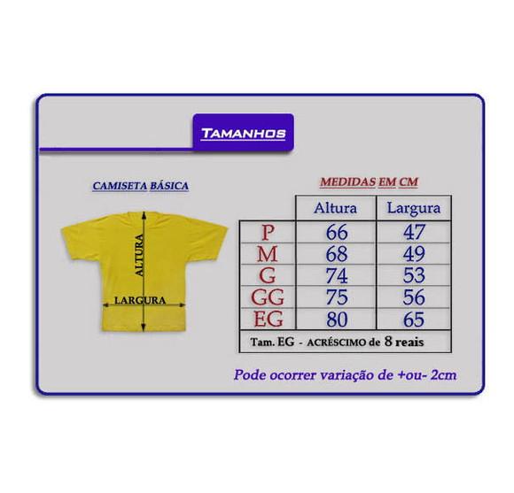 Camisetas Personalizadas Branca com Sua Estampa Algodão Anivers?