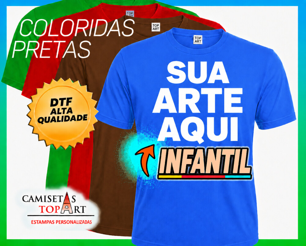 Camiseta Personalizada Infantil