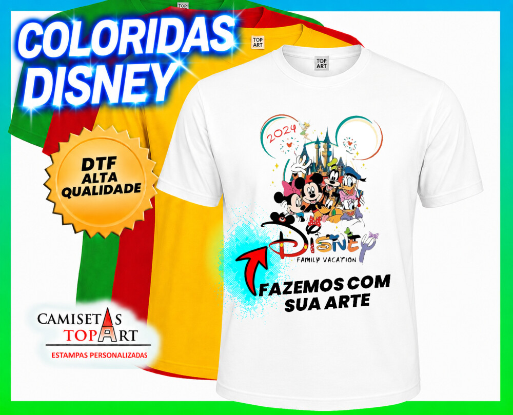 Camisetas Personalizadas Disney
