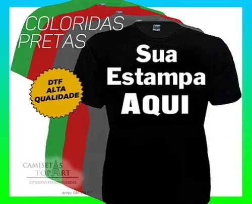 Camisetas Personalizadas Com Sua Estampa Camisa Uniforme Aniversário Eventos