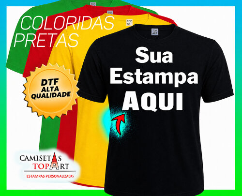 Camisetas Personalizadas Com Sua Estampa Camisa Uniforme Aniversário Eventos