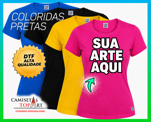 Camisetas Personalizadas Femininas