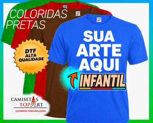 Camiseta Personalizada Infantil