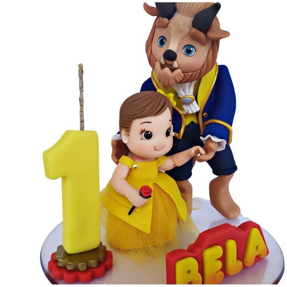 Bela e a Fera de Biscuit