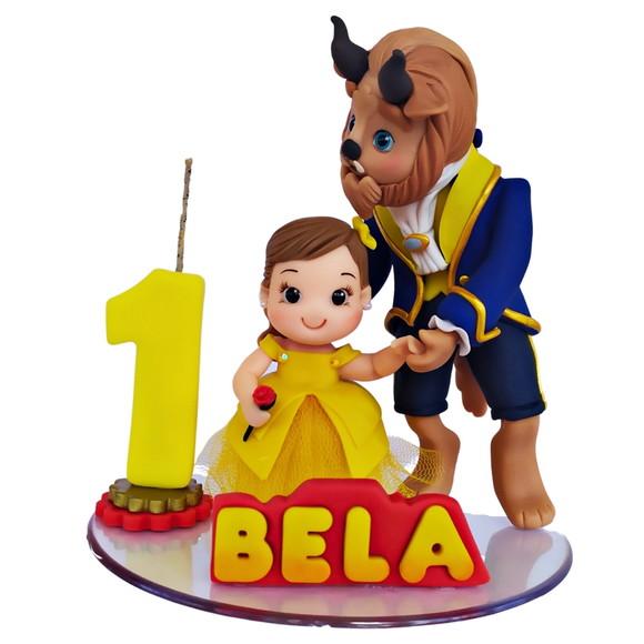 Bela e a Fera de Biscuit