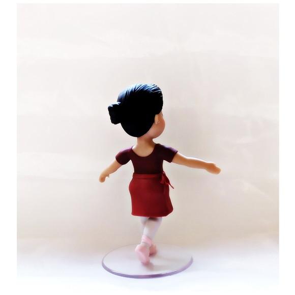 Bailarina Personalizado em Biscuit