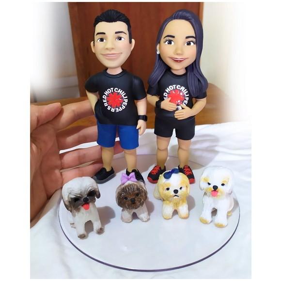 Boneco (a) Personalizado em Biscuit - Nutricionista
