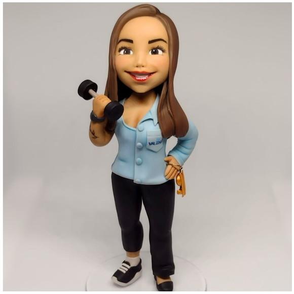 Boneco (a) Personalizado em Biscuit - Profissão/hobby