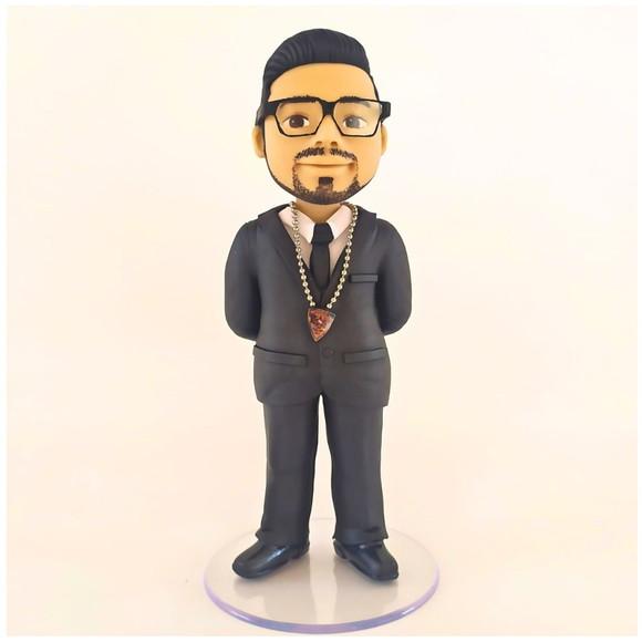 Boneco (a) Personalizado em Biscuit (delegado)