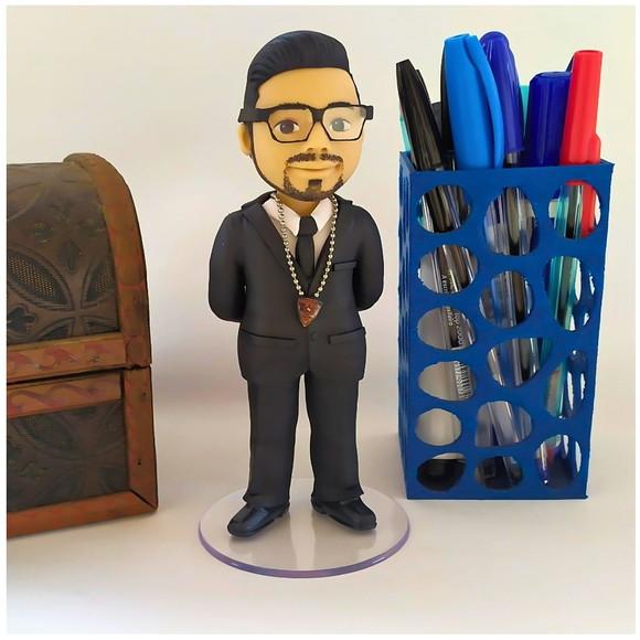 Boneco (a) Personalizado em Biscuit (delegado)