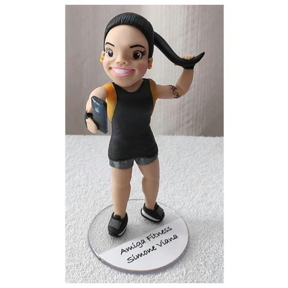 Boneco de Biscuit Atleta (feminino)