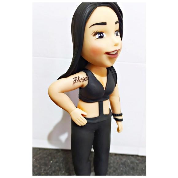 Boneco de Biscuit Atleta (feminino)