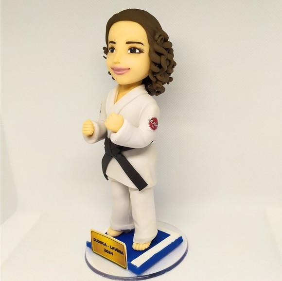 Boneco Judô Personalizado em Biscuit