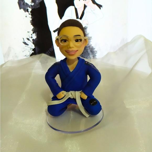Boneco Judô Personalizado em Biscuit