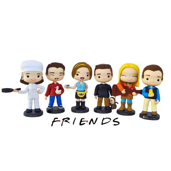 Bonecos Friends em Biscuit