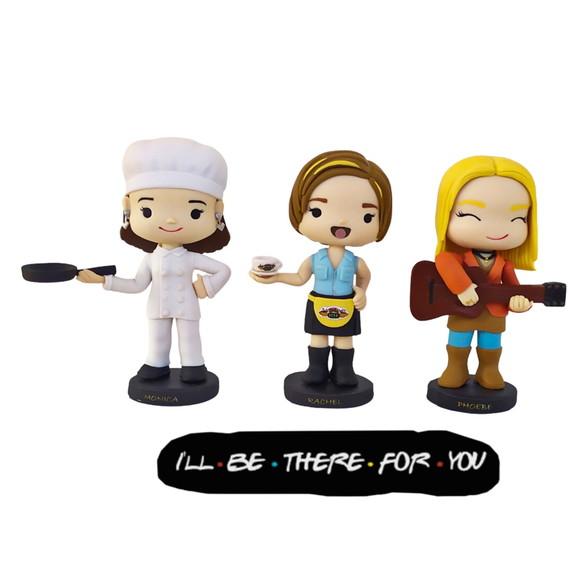Bonecos Friends em Biscuit