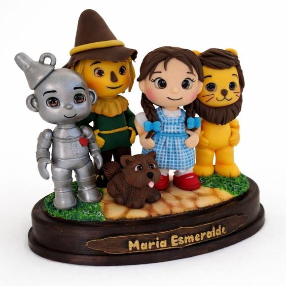 Centro de Mesa Personalizado no Tema o Mágico de Óz