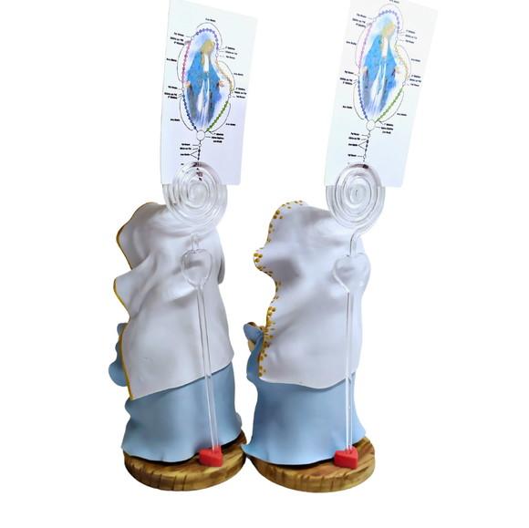 Imagem Nossa Senhora e o Menino Jesus em Biscuit