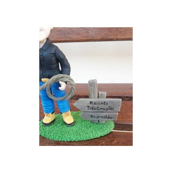 Topo Cowboy de Biscuit Personalizado