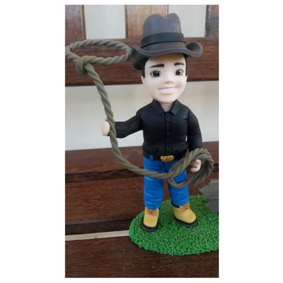 Topo Cowboy de Biscuit Personalizado