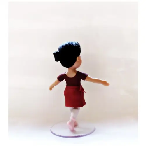 Bailarina Personalizado em Biscuit