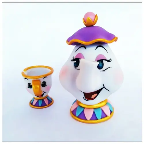 Bela e a Fera de Biscuit