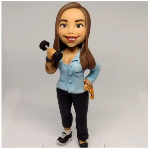Boneco (a) Personalizado em Biscuit - Profissão/hobby