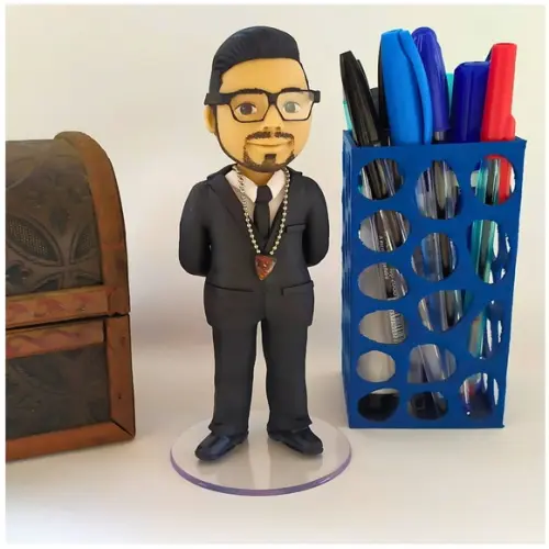 Boneco (a) Personalizado em Biscuit (delegado)