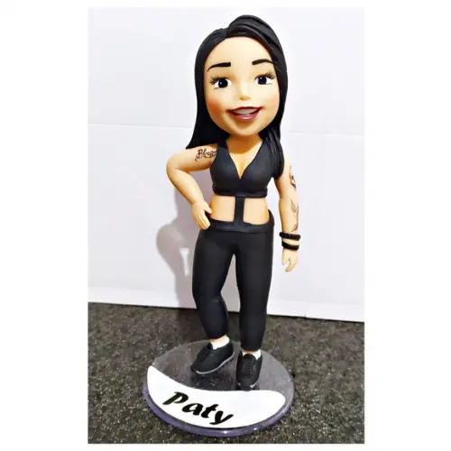 Boneco de Biscuit Atleta (feminino)