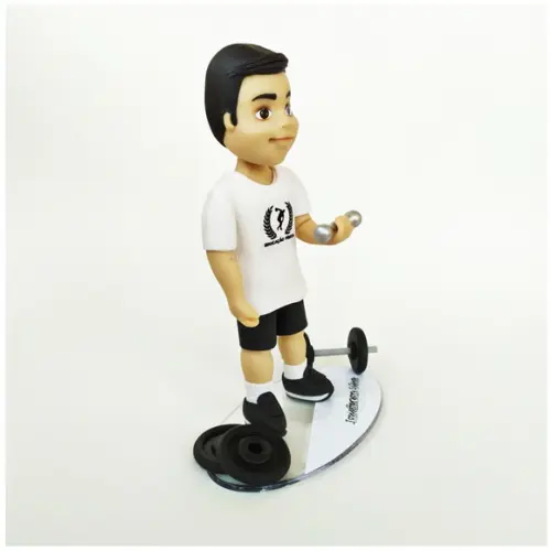Boneco de Biscuit Atleta (masculino)