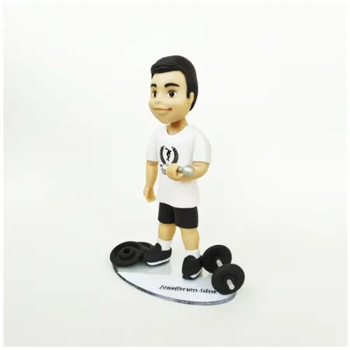 Boneco de Biscuit Atleta (masculino)