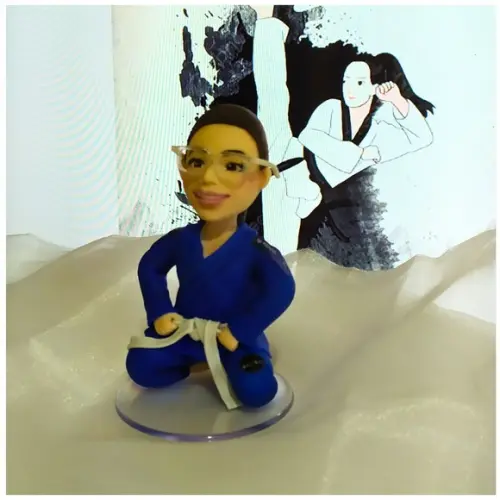 Boneco Judô Personalizado em Biscuit
