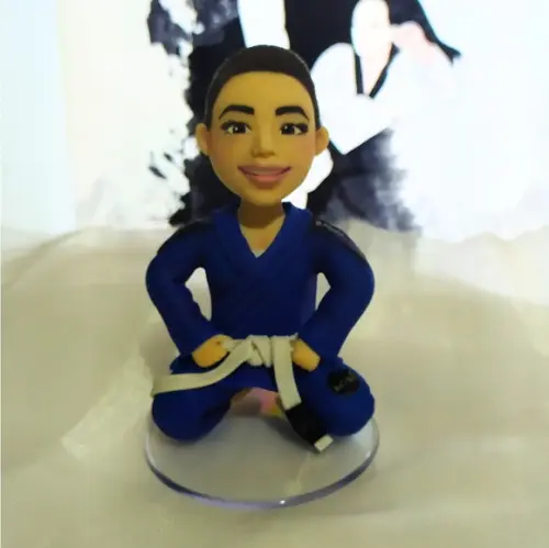 Boneco Judô Personalizado em Biscuit