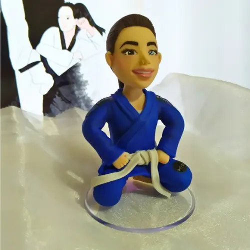 Boneco Judô Personalizado em Biscuit