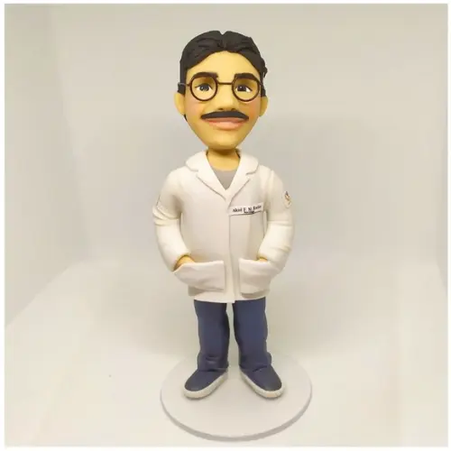 Boneco Personalizado Profissão Psicólogo em Biscuit