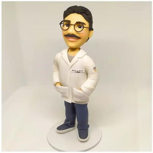 Boneco Personalizado Profissão Psicólogo em Biscuit