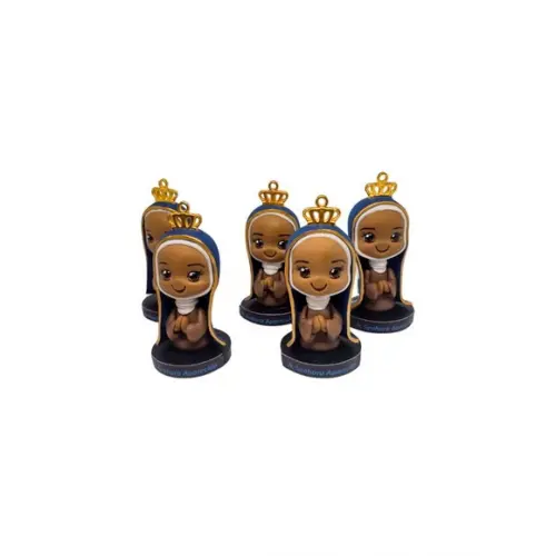 Lembrancinha Nossa Senhora Aparecida em Biscuit (6 Cm)