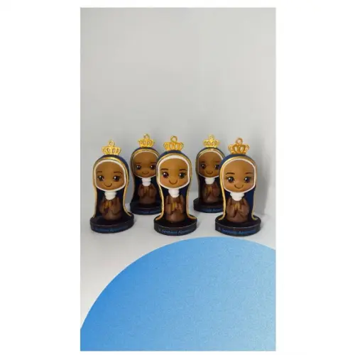 Lembrancinha Nossa Senhora Aparecida em Biscuit (6 Cm)