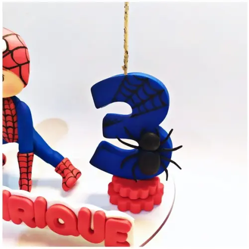 Topo Homem Aranha em Biscuit
