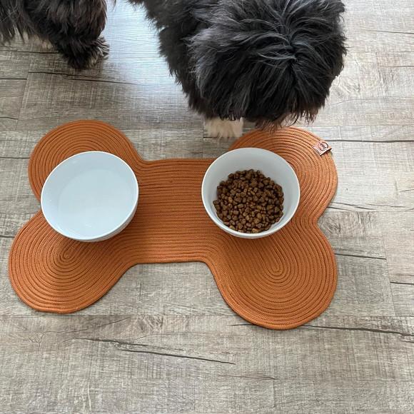 Kit Jogo Americano e Cesto Organizador Pet em Corda Náutica