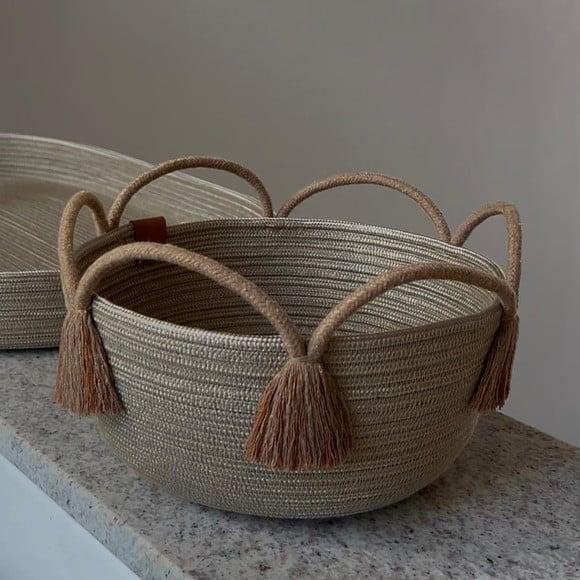 Cesto, Fruteira, Centro De Mesa- Linha Wave