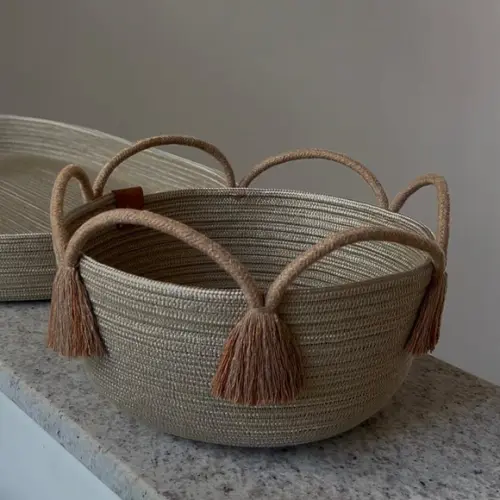 Cesto, Fruteira, Centro De Mesa- Linha Wave