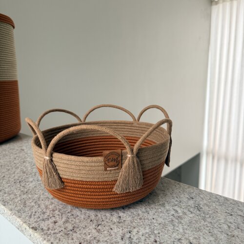 Cesto, Fruteira, Centro De Mesa- Linha Wave
